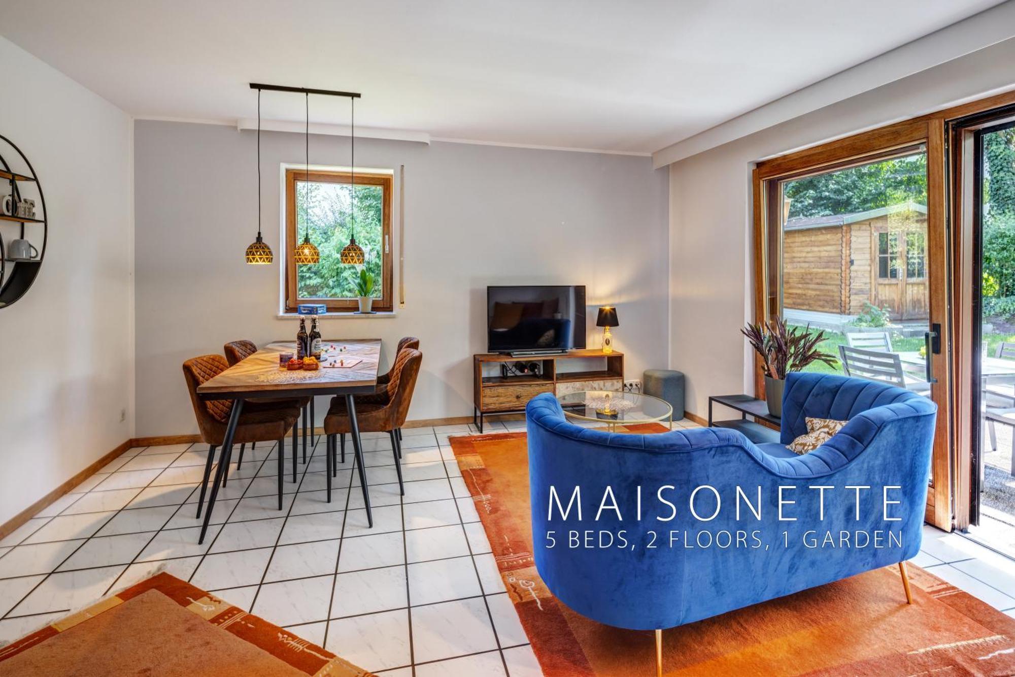 Moderne Maisonette Mit Garten Apartment Unterschleissheim